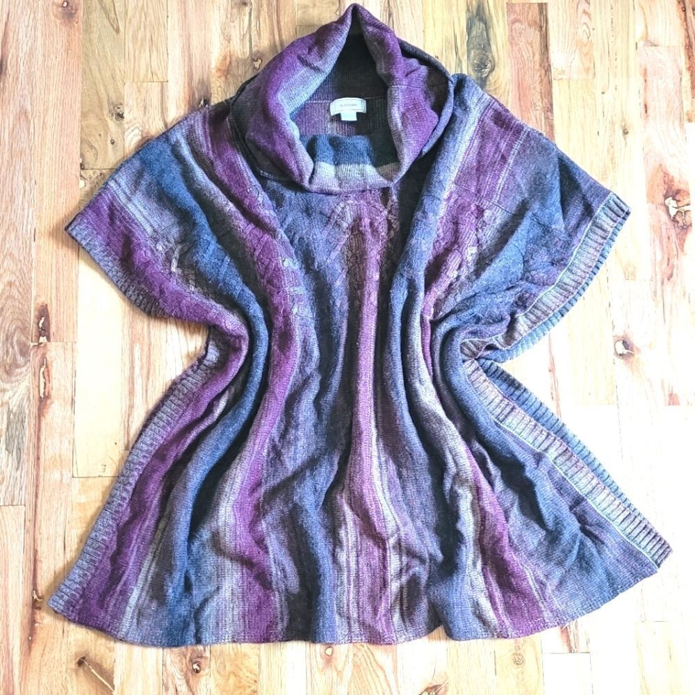Kamana Cowl Sweater Poncho Size Medium